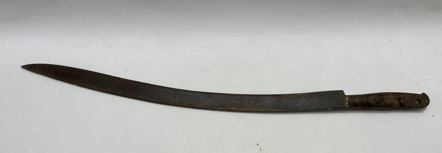 ÜZERİ OSMANLICA YAZILI OSMANLI DÖNEMİ YATAĞAN KILICI