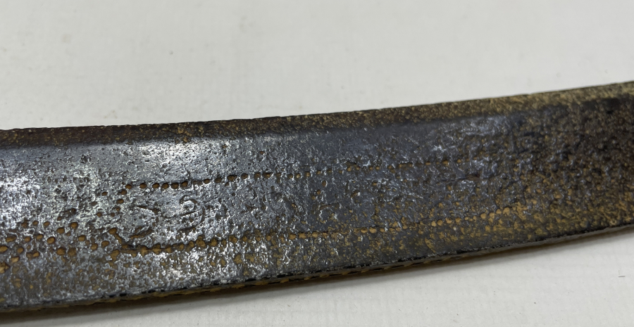 ÜZERİ OSMANLICA YAZILI OSMANLI DÖNEMİ YATAĞAN KILICI