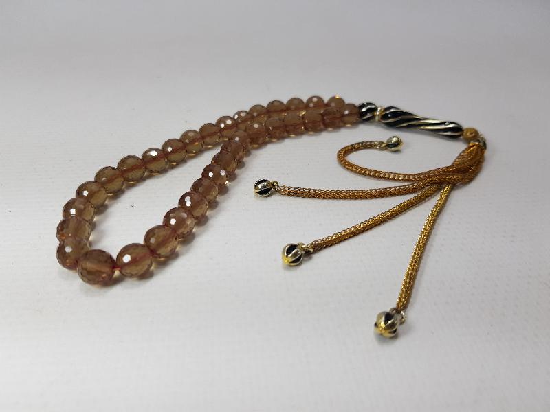 ZULTANİT TAŞINDAN YAPILMIŞ TESBİH