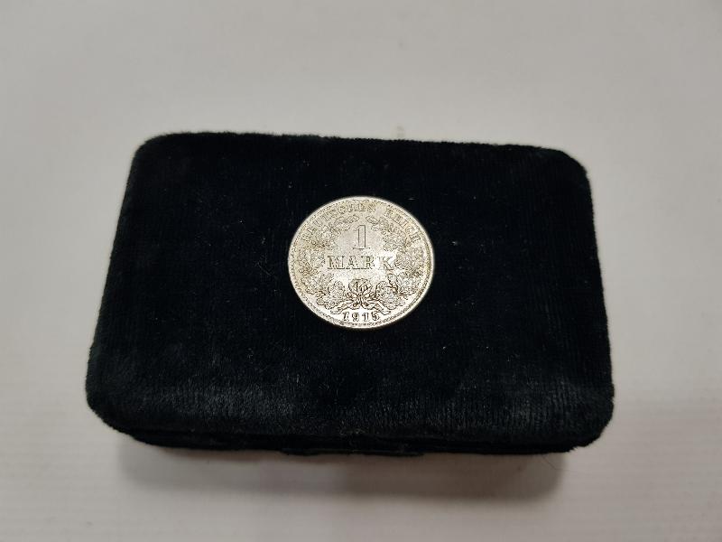 1915 TARİHLİ ALMANYA GÜMÜŞ 1 MARK PARA