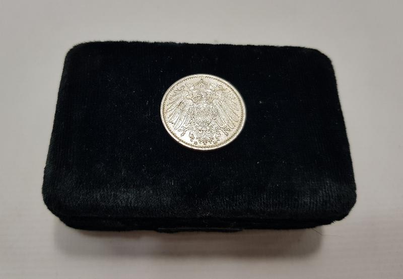 1915 TARİHLİ ALMANYA GÜMÜŞ 1 MARK PARA