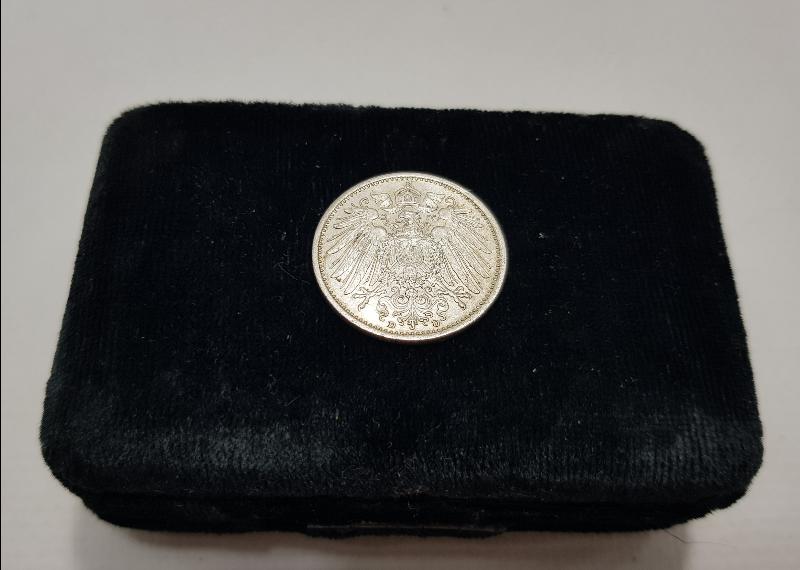 1915 TARİHLİ ALMANYA GÜMÜŞ 1 MARK PARA