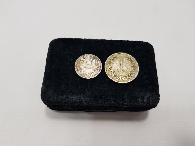1947 YILI GÜMÜŞ 50 KURUŞ VE 1 LİRA LOTU 