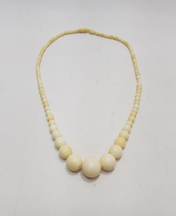 ANTİKA FİLDİŞİ KOLYE