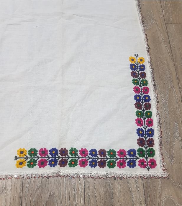 KANAVİÇE İŞLEMELİ KURAN OKUMA ÖRTÜSÜ