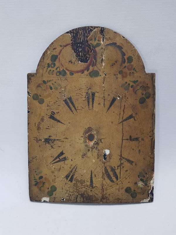 OSMANLI DÖNEMİ EL BOYAMA EDİRNEKARİ SAAT KADRANI