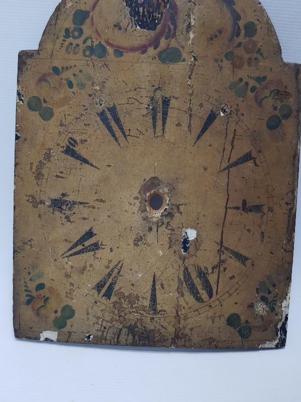 OSMANLI DÖNEMİ EL BOYAMA EDİRNEKARİ SAAT KADRANI