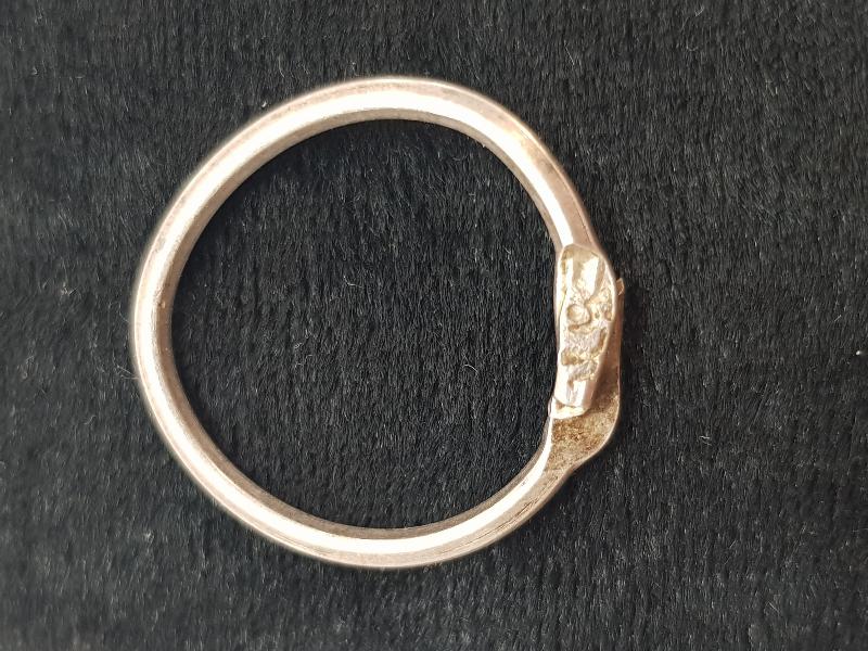 OSMANLI DÖNEMİ MEKKE-İ ÜKERREME YAZILI GÜMÜŞ YÜZÜK 