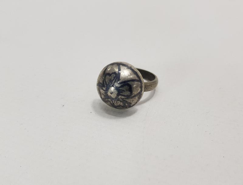 OSMANLI DÖNEMİ SAVATLI GÜMÜŞ YÜZÜK 