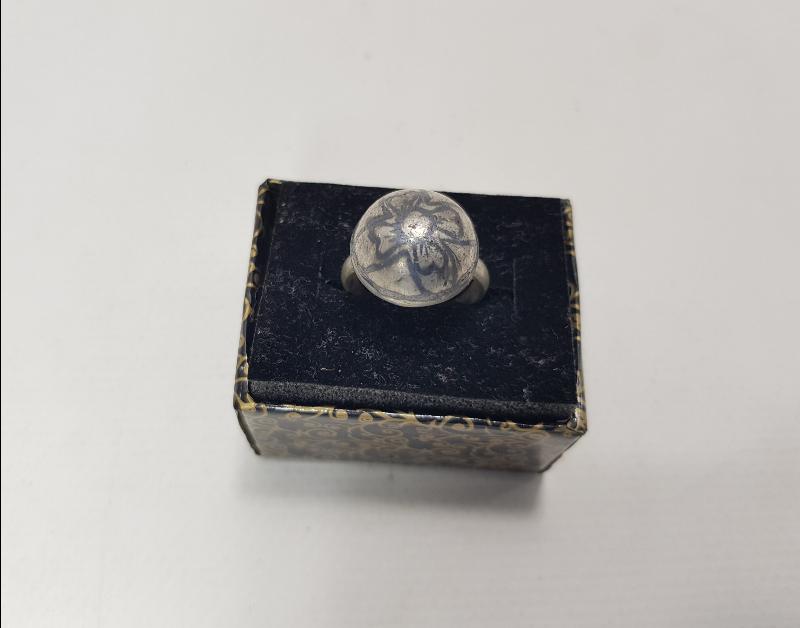 OSMANLI DÖNEMİ SAVATLI GÜMÜŞ YÜZÜK 