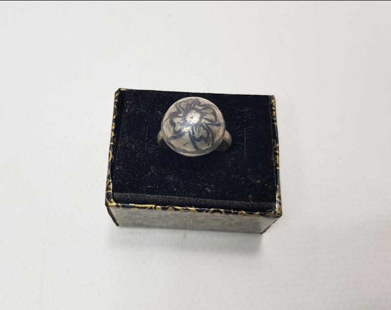 OSMANLI DÖNEMİ SAVATLI GÜMÜŞ YÜZÜK 