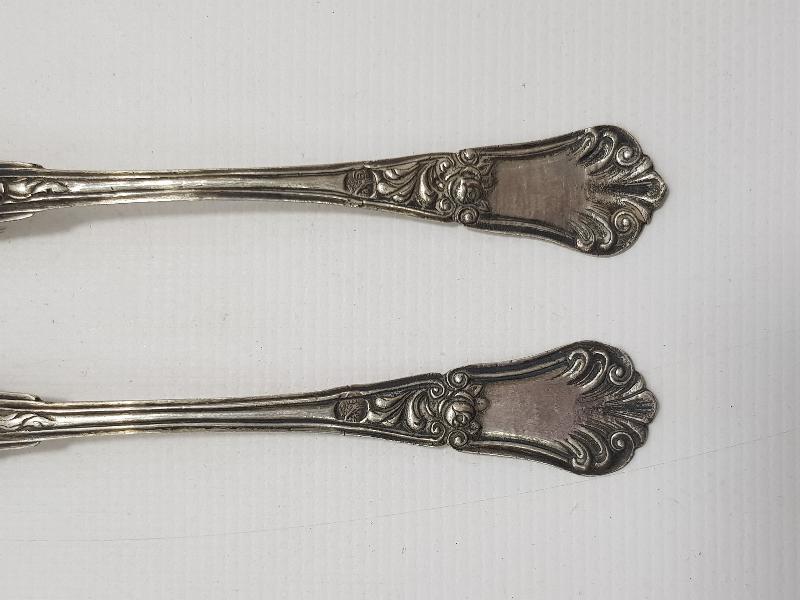 OSMANLI DÖNEMİ TUĞRALI, ÇEŞNİLİ VE SAH DAMGALI ÇATAL KAŞIK TAKIMI