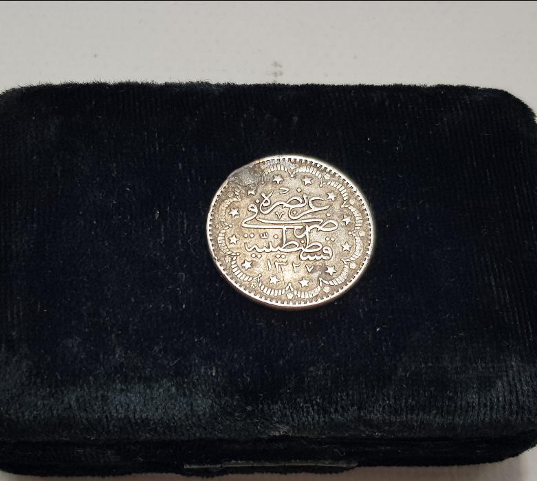 OSMANLI SULTAN MEHMED REŞAD HAN DÖNEMİ GÜMÜŞ 5 KURUŞ 
