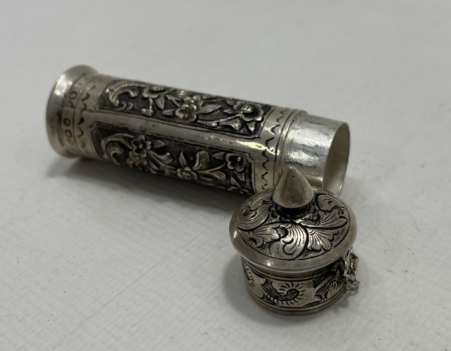 KAPAKLI UZAK DOĞU GÜMÜŞ KUTU