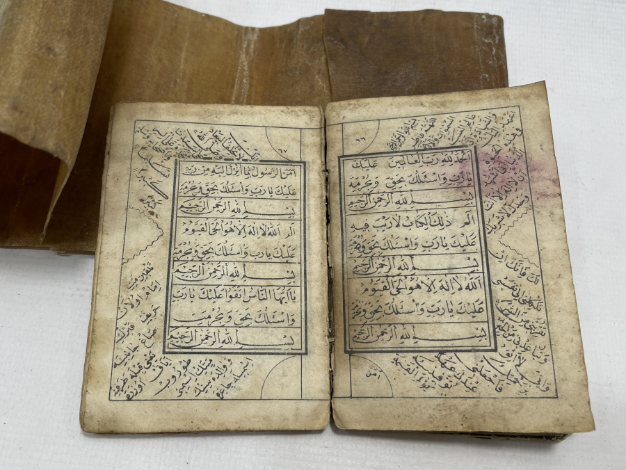 ORJİNAL SARMA KABINDA OSMANLI DÖNEMİ HAVAS KİTABI