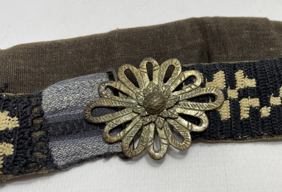 OSMANLI DÖNEMİ GÜMÜŞ TOKALI GELİN KEMERİ - BİNDALLI KEMERİ