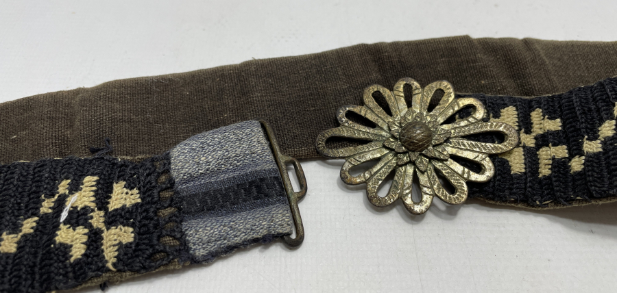 OSMANLI DÖNEMİ GÜMÜŞ TOKALI GELİN KEMERİ - BİNDALLI KEMERİ