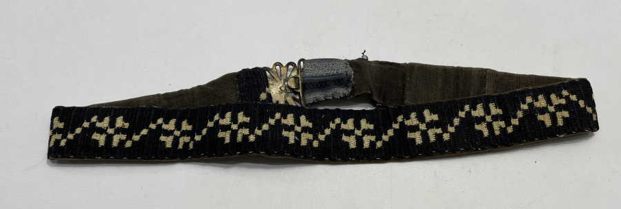 OSMANLI DÖNEMİ GÜMÜŞ TOKALI GELİN KEMERİ - BİNDALLI KEMERİ