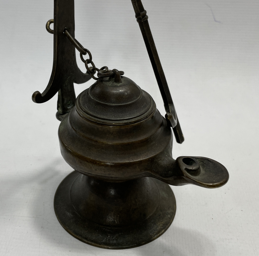 OSMANLI DÖNEMİ NADİR FORMDA SÜLEYMANİYE KANDİL