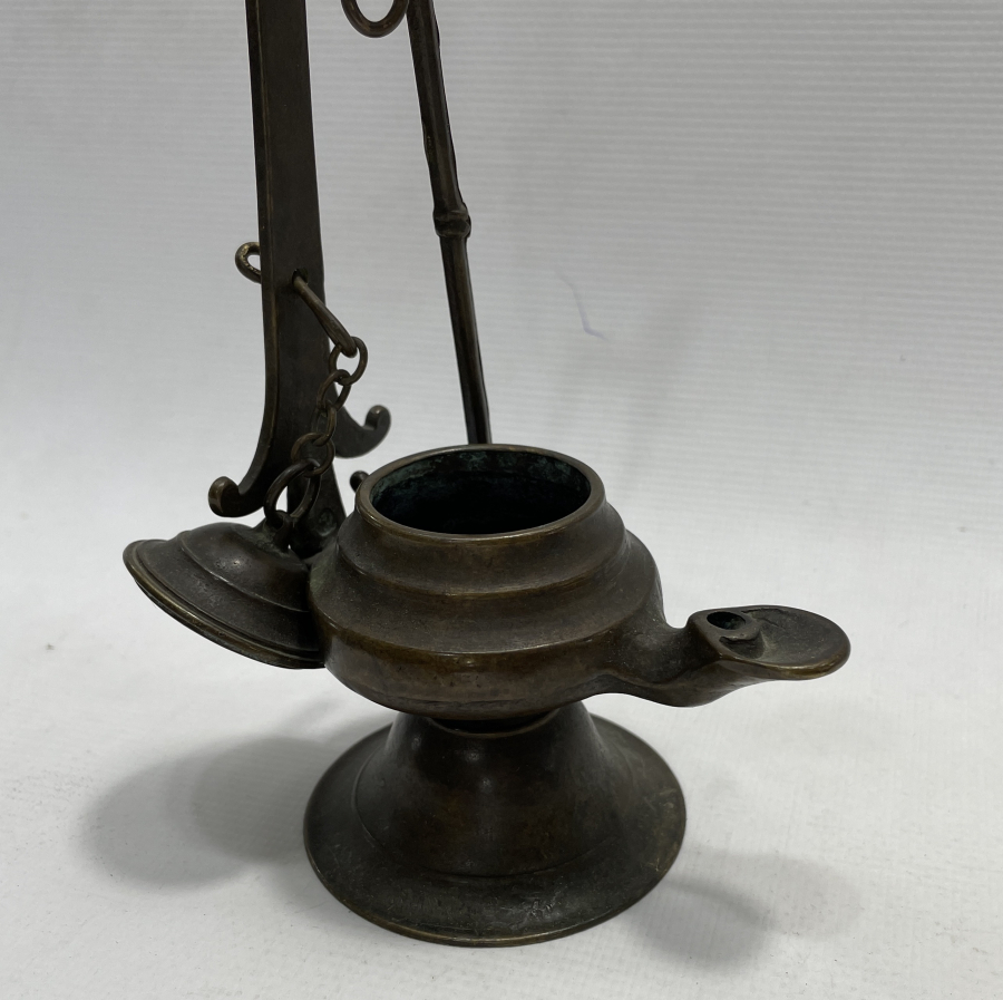 OSMANLI DÖNEMİ NADİR FORMDA SÜLEYMANİYE KANDİL