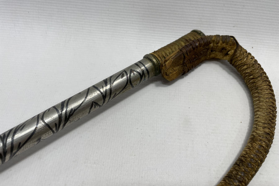 OSMANLI DÖNEMİ SAVATLI ÇERKES İŞİ KAMÇI