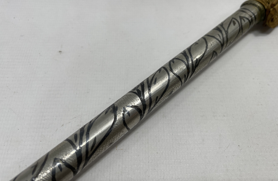 OSMANLI DÖNEMİ SAVATLI ÇERKES İŞİ KAMÇI