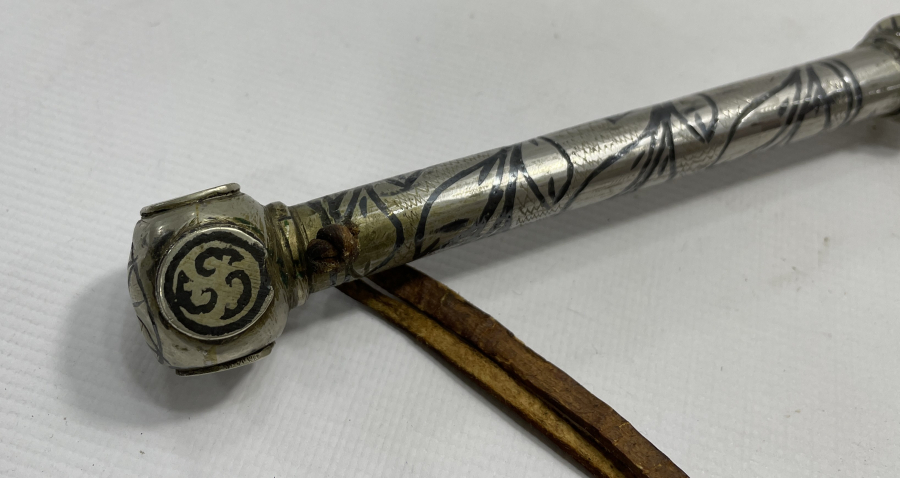 OSMANLI DÖNEMİ SAVATLI ÇERKES İŞİ KAMÇI