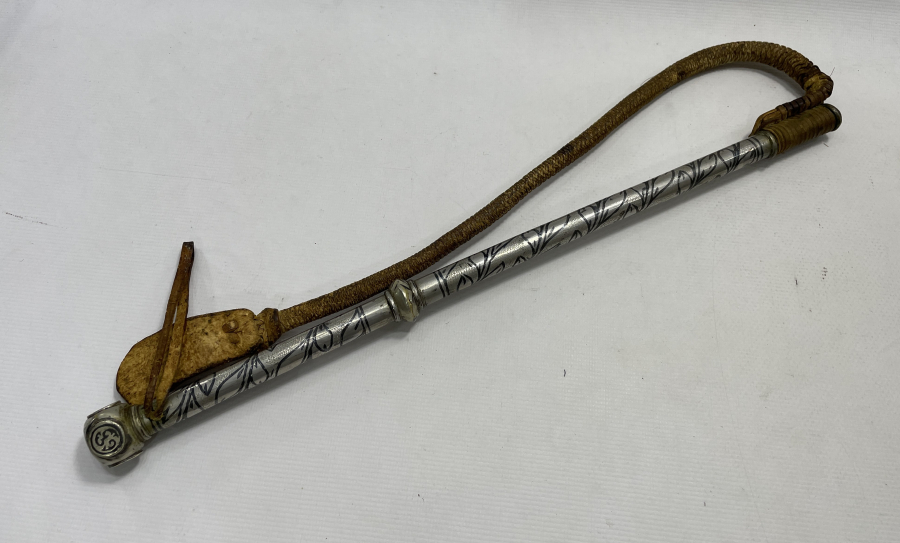 OSMANLI DÖNEMİ SAVATLI ÇERKES İŞİ KAMÇI