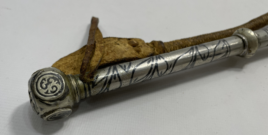 OSMANLI DÖNEMİ SAVATLI ÇERKES İŞİ KAMÇI