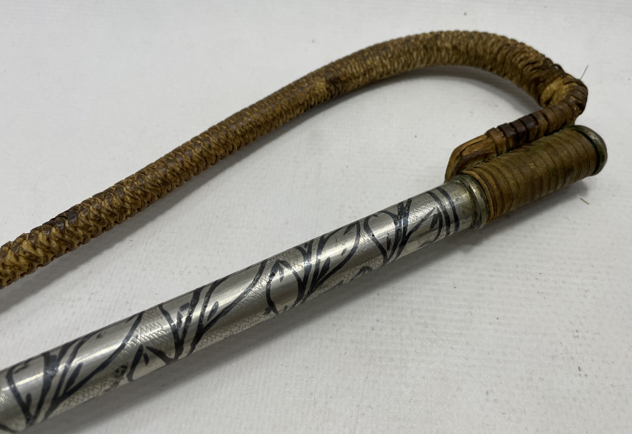 OSMANLI DÖNEMİ SAVATLI ÇERKES İŞİ KAMÇI