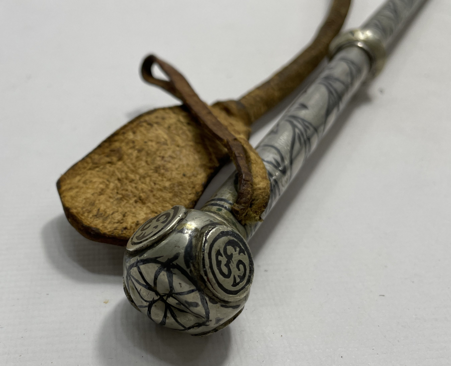 OSMANLI DÖNEMİ SAVATLI ÇERKES İŞİ KAMÇI