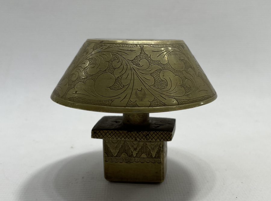 OSMANLI DÖNEMİ ÇOK NADİR ALT DAMGALI KİPPALIK- KİPPA KOYMA YERİ