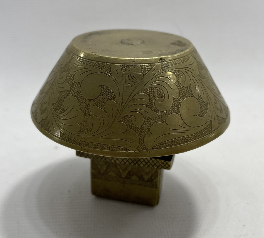 OSMANLI DÖNEMİ ÇOK NADİR ALT DAMGALI KİPPALIK- KİPPA KOYMA YERİ