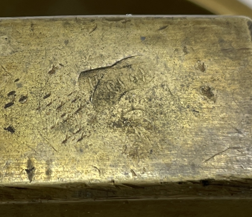 OSMANLI DÖNEMİ ÇOK NADİR ALT DAMGALI KİPPALIK- KİPPA KOYMA YERİ