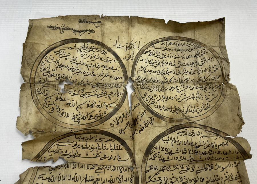 OSMANLI DÖNEMİ ÇOK NADİR EL YAZMA TILSIM