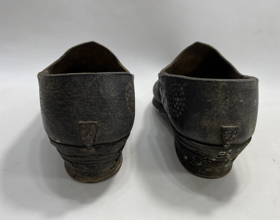 OSMANLI DÖNEMİ ÇOK NADİR KABARALI DAMAT AYAKKABISI