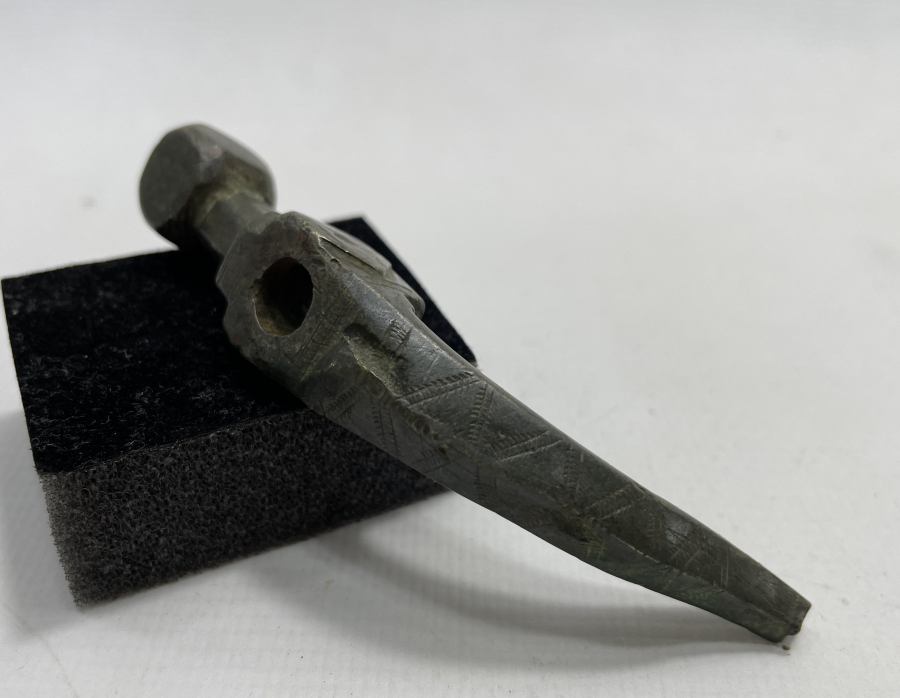 OSMANLI DÖNEMİ NADİR FORMDA DERVİŞ TEBERİ