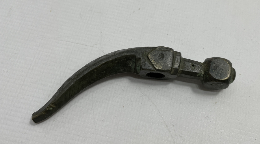 OSMANLI DÖNEMİ NADİR FORMDA DERVİŞ TEBERİ