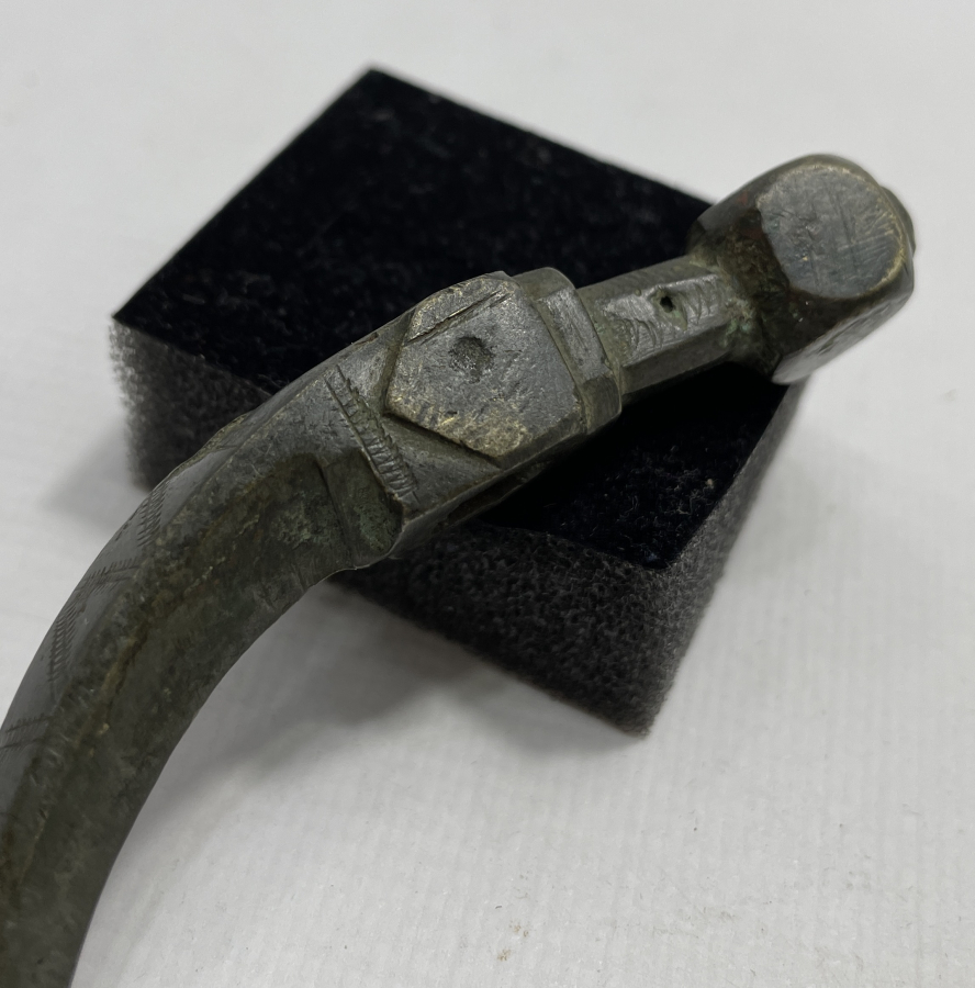 OSMANLI DÖNEMİ NADİR FORMDA DERVİŞ TEBERİ