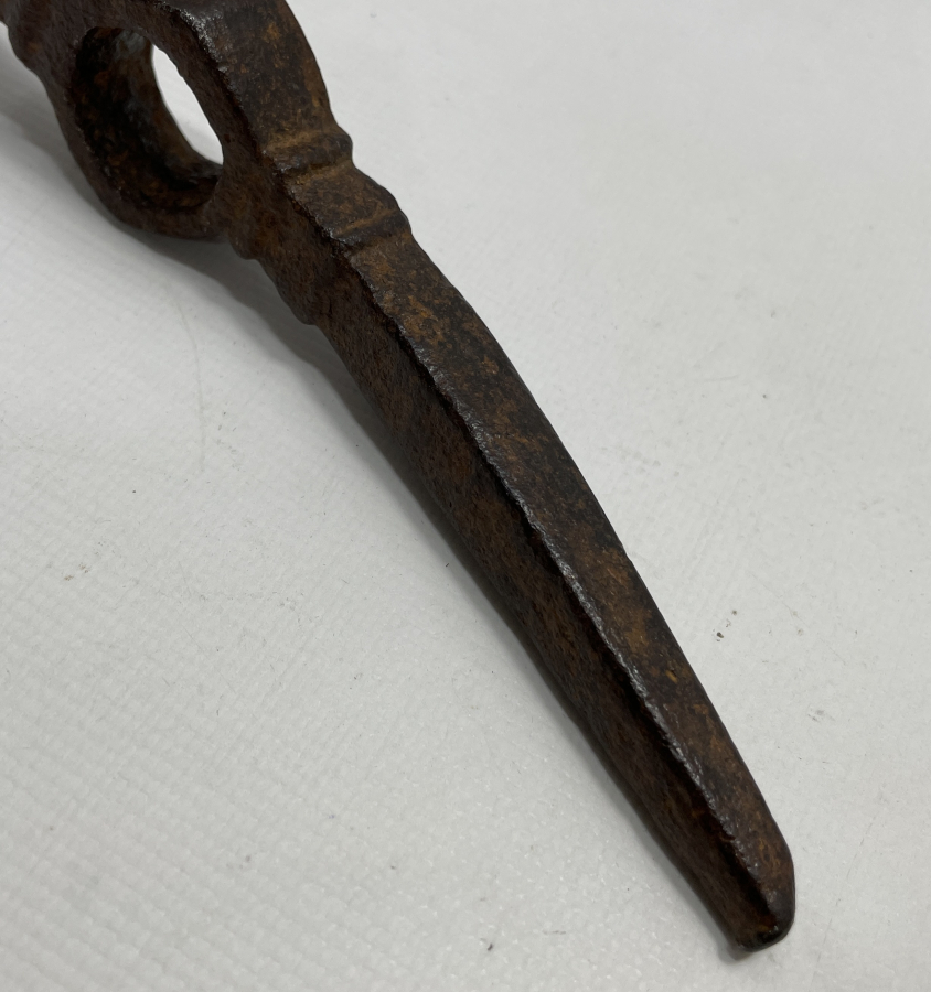 OSMANLI DÖNEMİ NADİR FORMDA DERVİŞ TEBERİ