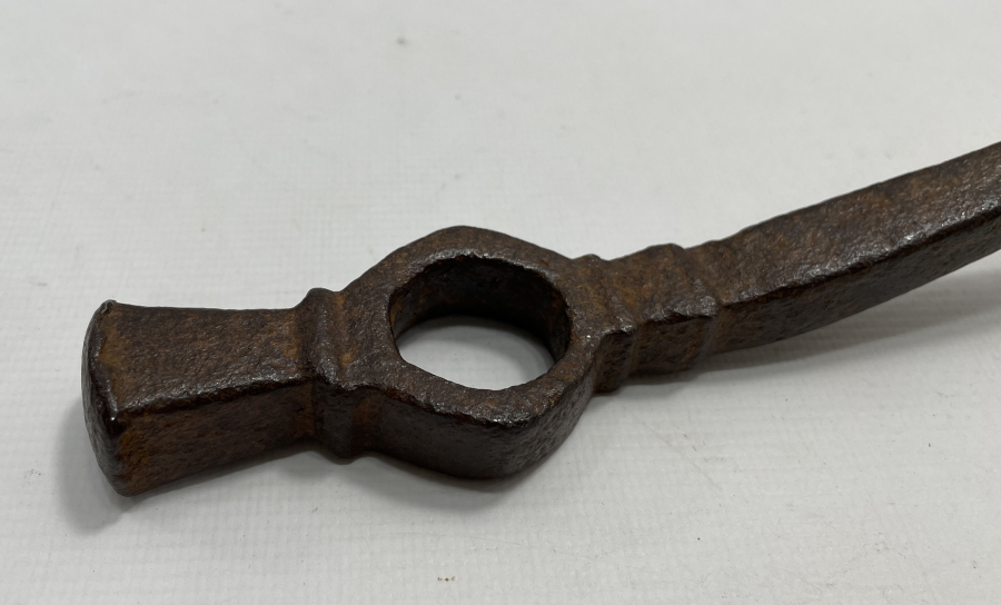 OSMANLI DÖNEMİ NADİR FORMDA DERVİŞ TEBERİ