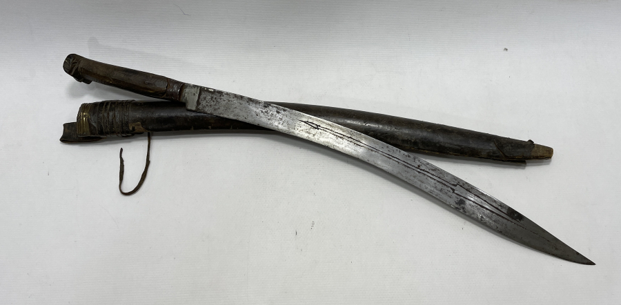 OSMANLI DÖNEMİ ORJİNAL KININDA ÇOK NADİR DENİZCİ YATAĞANI -OKLU YATAĞAN