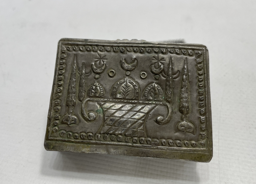 ÜZERİ YAZILI OSMANLI DÖNEMİ SİGARA TABAKASI