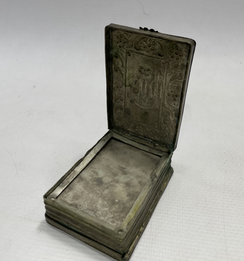 ÜZERİ YAZILI OSMANLI DÖNEMİ SİGARA TABAKASI