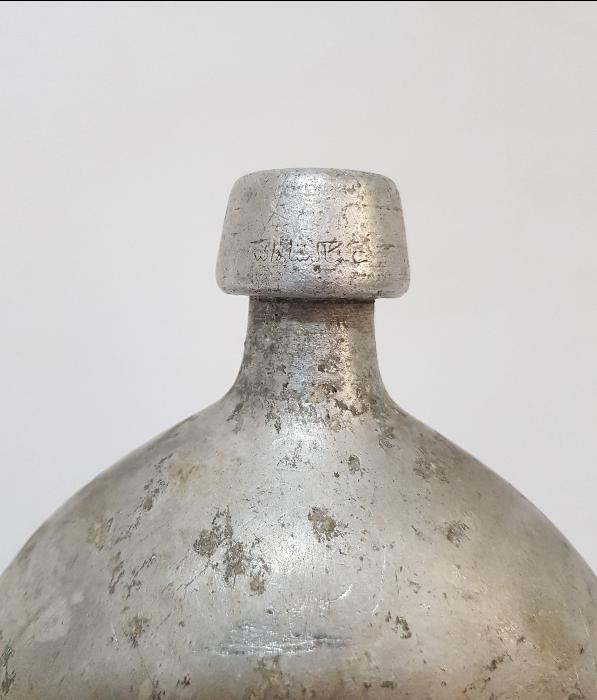 1. DÜNYA SAVAŞI OSMANLICA ASAKİRİ ŞAHANE YAZILI ASKER MATARASI