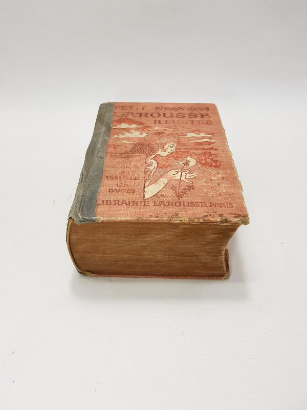 1912 TARİHLİ FRANSIZCA SÖZLÜK: PETIT LAROUSSE ILLUSTRE