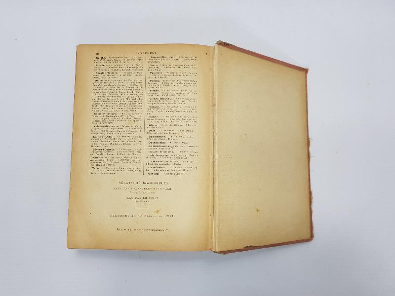 1912 TARİHLİ FRANSIZCA SÖZLÜK: PETIT LAROUSSE ILLUSTRE