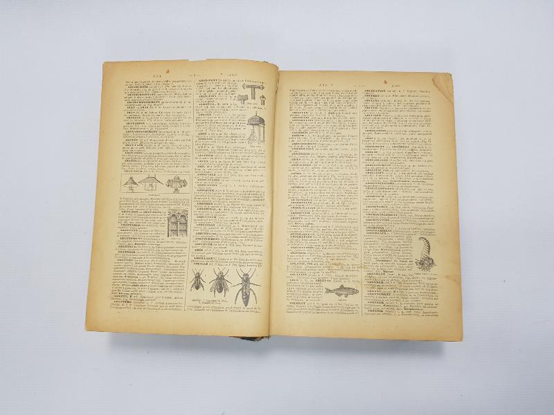 1912 TARİHLİ FRANSIZCA SÖZLÜK: PETIT LAROUSSE ILLUSTRE