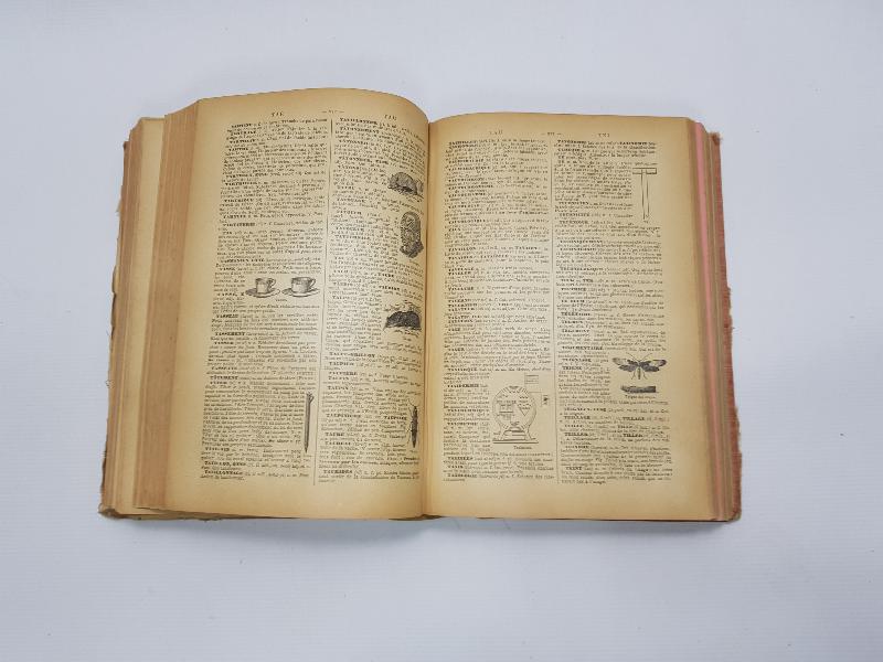 1912 TARİHLİ FRANSIZCA SÖZLÜK: PETIT LAROUSSE ILLUSTRE