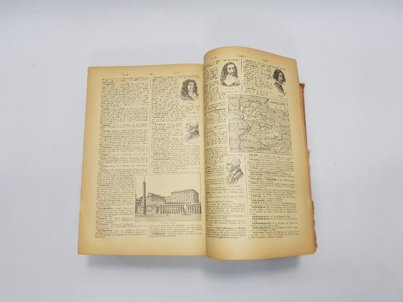 1912 TARİHLİ FRANSIZCA SÖZLÜK: PETIT LAROUSSE ILLUSTRE